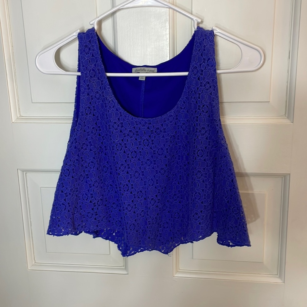 Charlotte Russe Cropped Tank